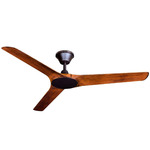 Lucci Air Abyss Indoor/Outdoor Ceiling Fan - Oil Rubbed Bronze / Koa