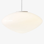 Mist Pendant - Matte White / Opal