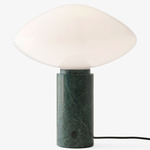 Mist Table Lamp - Guatemala Verde / Matte White