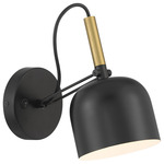 Porto Wall Reading Light - Black / Black