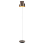 Conical Floor Lamp - Walnut