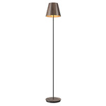 Conical Floor Lamp - Walnut