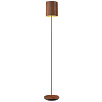 Cylindrical Floor Lamp - Imbuia