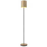 Cylindrical Floor Lamp - Maple