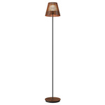 Living Hinges Cone Floor Lamp - Imbuia