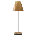 Facet Cone Table Lamp - Louro Freijo