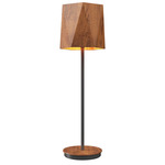 Facet Table Lamp - Imbuia