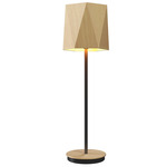 Facet Table Lamp - Maple