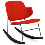 Penguin Upholstered Rocking Chair - Black / Hallingdal 65 600