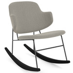 Penguin Upholstered Rocking Chair - Black / Re-Wool 218