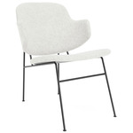 Penguin Upholstered Lounge Chair - Black / Hallingdal 65 110