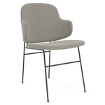 Penguin Upholstered Dining Chair - Black / Re-Wool 218