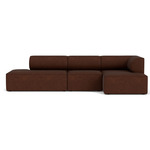 Eave One Arm Sectional - Bordeaux Boucle