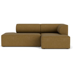 Eave One Arm Sectional - Gold Boucle