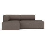 Eave One Arm Sectional - Grey Boucle