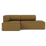 Eave One Arm Sectional - Gold Boucle