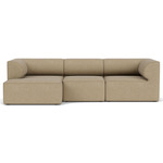 Eave Two Arm Deep Seat Sofa - Beige Boucle