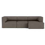 Eave Two Arm Deep Seat Sofa - Grey Boucle