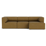 Eave Two Arm Deep Seat Sofa - Gold Boucle