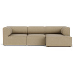 Eave Two Arm Deep Seat Sofa - Beige Boucle