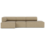 Eave One Arm Deep Seat Sectional - Beige Boucle