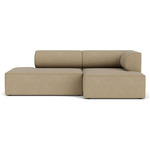 Eave One Arm Deep Seat Sectional - Beige Boucle