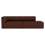 Eave One Arm Sofa - Bordeaux Boucle