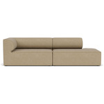 Eave One Arm Sofa - Beige Boucle