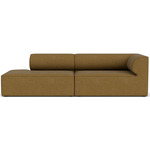 Eave One Arm Sofa - Gold Boucle