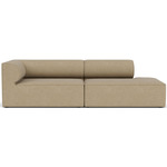 Eave One Arm Sofa - Beige Boucle