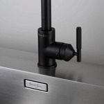 Kitchen Faucet With Pull-Out Dual Spray - Black