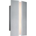 Rima Wall Sconce - Satin Nickel / Frosted Polymer