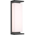 Ora Wall Sconce - Textured Black / Frosted