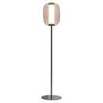 Meridiano Floor Lamp - Black / Pink