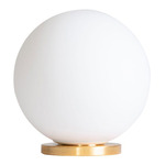 Pallina Table Lamp - Brass / White