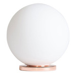 Pallina Table Lamp - Rose Gold / White