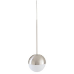 Pallina Pendant - Satin Nickel / Opal