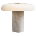 Tropico Table Lamp - White Marble / Opal