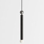 Constellation Pendant - Black Oak / Brushed Stainless