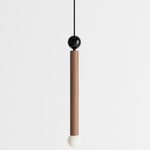 Constellation Pendant - Walnut / Black