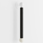 Constellation Hanging Wall Sconce - Black Oak / White