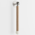 Constellation Hanging Wall Sconce - Natural Oak / Brushed Stainless