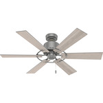 Gilrock Ceiling Fan - Matte Silver / Light Gray Oak / Warm Grey Oak