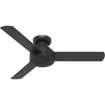 Presto Low Profile Ceiling Fan - Matte Black / Matte Black