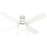 Timpani Ceiling Fan with Light - Fresh White / Fresh White