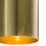 Girasoli Pendant - Natural Brass