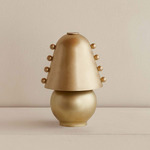 Brass Gemma Portable Table Lamp - Brass / Brass Embellishments