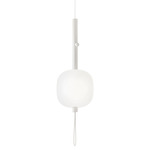 Motus Pendant - White / Opal