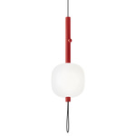 Motus Pendant - Red / Opal