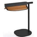 Omma Table Lamp - Matte Black / Natural Cherry
